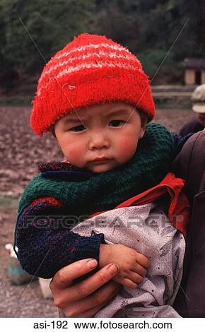 Baby Red Hat China View Large Photo Image Stock Image - Baby Red Hat China. Fotosearch