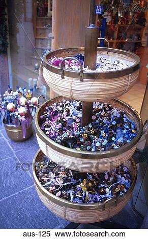 Baskets of Dried Flowers in Shop Display Innsbruck View Large Photo Image Stock Photography - Baskets of Dried Flowers in Shop Display Innsbruck. Fotosearch