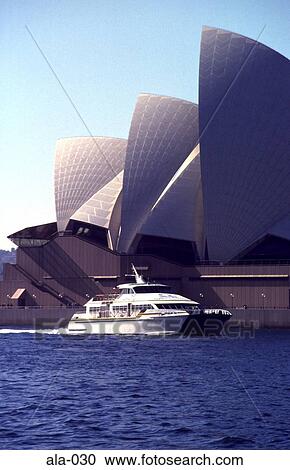 Boat in Front of Sydney Opera House Australia View Large Photo Image Stock Image - Boat in Front of Sydney Opera House Australia. Fotosearch