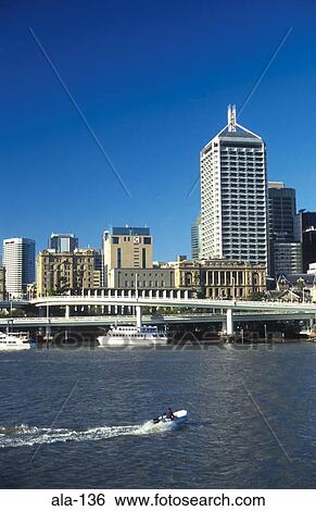Boats and Skyline Brisbane North Quay Australia View Large Photo Image Stock Photograph - Boats and Skyline Brisbane North Quay Australia. Fotosearch