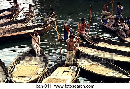 Boats on River Dhaka Bangladesh Asia View Large Photo Image Stock Image - Boats on River Dhaka Bangladesh Asia. Fotosearch