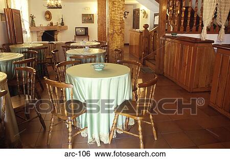 Breakfast Room in Guest House View Large Photo Image Stock Photograph - Breakfast Room in Guest House. Fotosearch