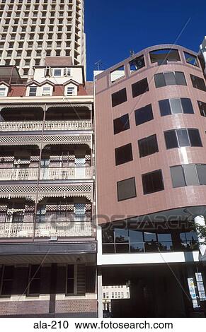 Buildings Along Ann Street Brisbane Australia View Large Photo Image Stock Image - Buildings Along Ann Street Brisbane Australia. Fotosearch