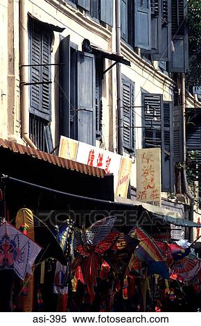 Stock Photography - Chinese Quarter Singapore. Fotosearch
