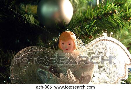 Christmas Tree Angel View Large Photo Image Stock Photography - Christmas Tree Angel. Fotosearch