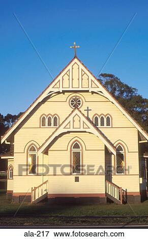 Clapboard Church in Rural New South Wales Australia View Large Photo Image Stock Photo - Clapboard Church in Rural New South Wales Australia. Fotosearch