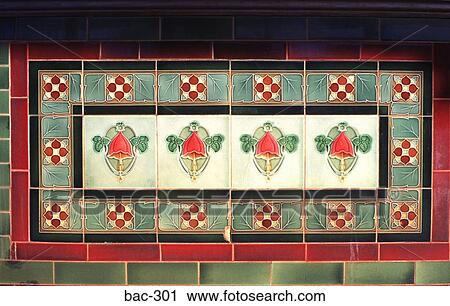 Colourful Tiled Design Australia View Large Photo Image Stock Image - Colourful Tiled Design Australia. Fotosearch
