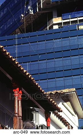 Stock Photo - Contrasting Architecture Venezuela. Fotosearch