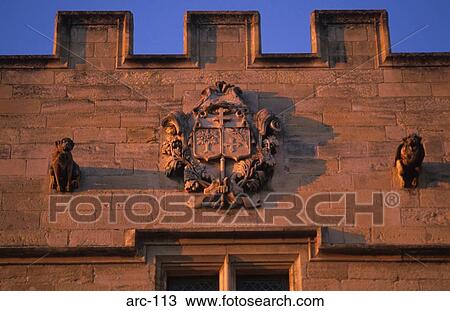 Crest and Crenelation of Medieval Castle View Large Photo Image Stock Image - Crest and Crenelation of Medieval Castle. Fotosearch