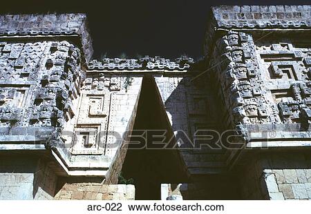 Detail of Mayan Arch and Relief Uxmal Yucatan Mexico View Large Photo Image Stock Image - Detail of Mayan Arch and Relief Uxmal Yucatan Mexico. Fotosearch