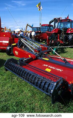 Farm Machinery at Agricultural Show View Large Photo Image Stock Photo - Farm Machinery at Agricultural Show. Fotosearch