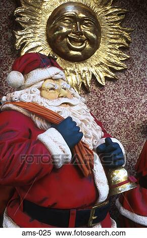 Father Christmas Sculpture Amsterdam The Netherlands View Large Photo Image Stock Photography - Father Christmas Sculpture Amsterdam The Netherlands. Fotosearch