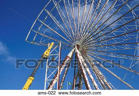 Ferris Wheel under Construction Amsterdam Holland View Large Photo Image Stock Image - Ferris Wheel under Construction Amsterdam Holland. Fotosearch