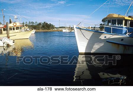 Fishing Boats in Evans Head Harbour Australia View Large Photo Image Stock Photo - Fishing Boats in Evans Head Harbour Australia. Fotosearch
