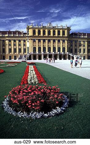 Flowers in the Grounds of Schonbrunn Palace Vienna View Large Photo Image Stock Photo - Flowers in the Grounds of Schonbrunn Palace Vienna. Fotosearch