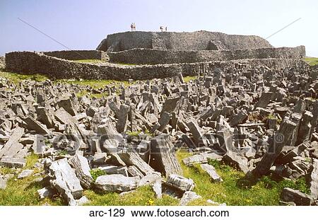 Fort Dun Aengus View Large Photo Image Stock Photo - Fort Dun Aengus. Fotosearch