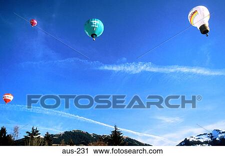 Hot Air Balloons in Sky Austria View Large Photo Image Stock Image - Hot Air Balloons in Sky Austria. Fotosearch