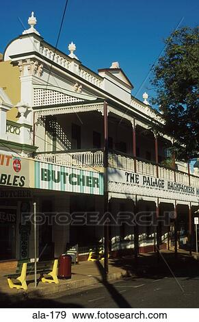 Hotel in Victorian Building Childers Australia View Large Photo Image Stock Photo - Hotel in Victorian Building Childers Australia. Fotosearch