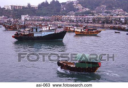 Junk in Harbour Cheung Chau Island Hong Kong View Large Photo Image Stock Image - Junk in Harbour Cheung Chau Island Hong Kong. Fotosearch