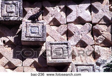Lizard Wall Detail on Mayan Ruins Uxmal Mexico View Large Photo Image Stock Photograph - Lizard Wall Detail on Mayan Ruins Uxmal Mexico. Fotosearch