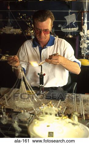 Man Making Decorative Glass Objects Australia View Large Photo Image Stock Image - Man Making Decorative Glass Objects Australia. Fotosearch