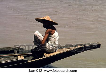 Man Sitting in Boat Khulna Bangladesh Asia View Large Photo Image Stock Image - Man Sitting in Boat Khulna Bangladesh Asia. Fotosearch