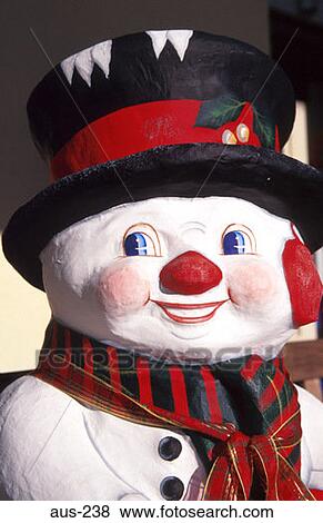 Model Snowman Austria View Large Photo Image Stock Photo - Model Snowman Austria. Fotosearch