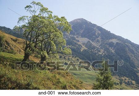 Mountainous Landscape Andorra View Large Photo Image Stock Image - Mountainous Landscape Andorra. Fotosearch