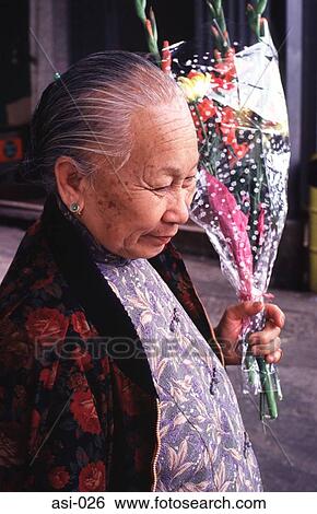 Old Chinese Woman with Flowers Hong Kong View Large Photo Image Stock Photograph - Old Chinese Woman with Flowers Hong Kong. Fotosearch