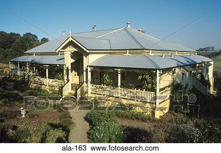 Old Colonial Style Bungalo Australia View Large Photo Image Stock Image - Old Colonial Style Bungalo Australia. Fotosearch