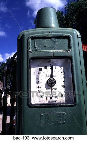 Old Petrol Pump Dial View Large Photo Image Stock Image - Old Petrol Pump Dial. Fotosearch