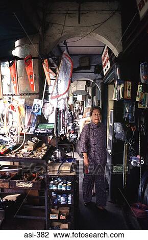 Old Woman in Arcade Shop Chinatown Singapore Asia View Large Photo Image Stock Image - Old Woman in Arcade Shop Chinatown Singapore Asia. Fotosearch