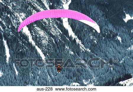 Stock Photo - Parascender Austria. Fotosearch