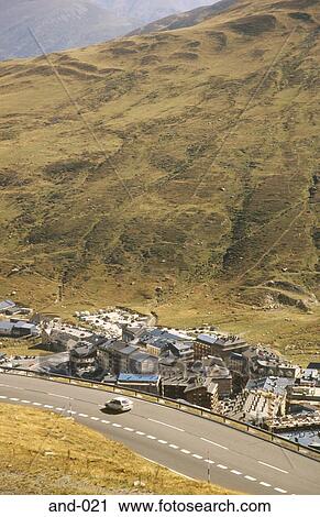 Pas de la Casa Andorra View Large Photo Image Stock Image - Pas de la Casa Andorra. Fotosearch
