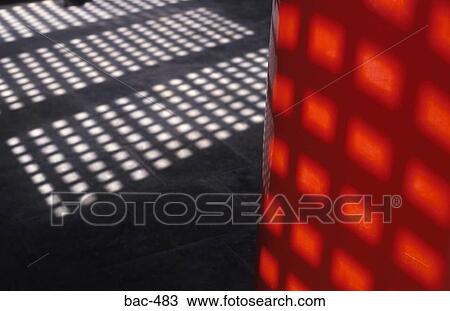 Patterned Shadow Against Red Wall and Floor View Large Photo Image Stock Image - Patterned Shadow Against Red Wall and Floor. Fotosearch