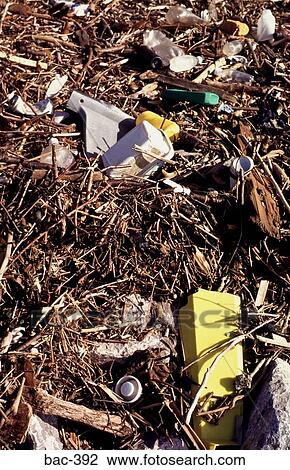 Pile of Flotsam Washed Up on Beach View Large Photo Image Stock Image - Pile of Flotsam Washed Up on Beach. Fotosearch