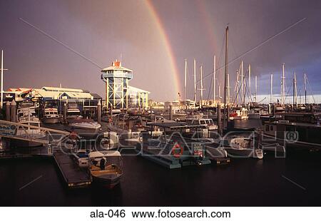 Rainbow, Boats and Harbour Maroochydore Australia View Large Photo Image Stock Photograph - Rainbow, Boats and Harbour Maroochydore Australia. Fotosearch