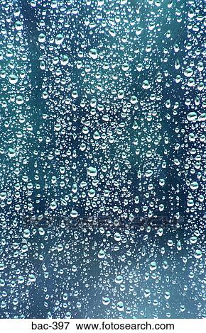 Raindrops on Window Pane View Large Photo Image Stock Photo - Raindrops on Window Pane. Fotosearch