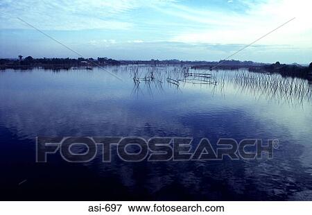 Reflections in a Lake Luzon The Philippines Asia View Large Photo Image Stock Photo - Reflections in a Lake Luzon The Philippines Asia. Fotosearch