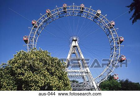 Riesenrad (Ferris Wheel) Prater Park Austria View Large Photo Image Picture - Riesenrad (Ferris Wheel) Prater Park Austria. Fotosearch