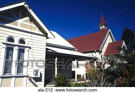 Rural Church and Small House Tyndale Australia View Large Photo Image Stock Image - Rural Church and Small House Tyndale Australia. Fotosearch