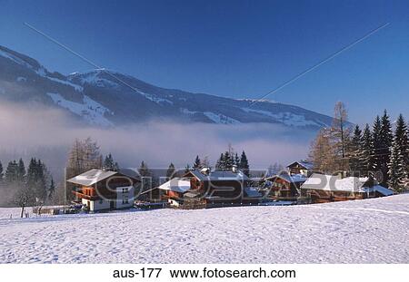 Rural Valley in Alpine Austria View Large Photo Image Stock Photo - Rural Valley in Alpine Austria. Fotosearch
