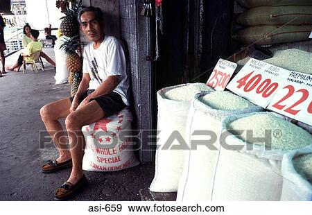 Sacks of Rice Manila The Philippines Asia View Large Photo Image Stock Photo - Sacks of Rice Manila The Philippines Asia. Fotosearch