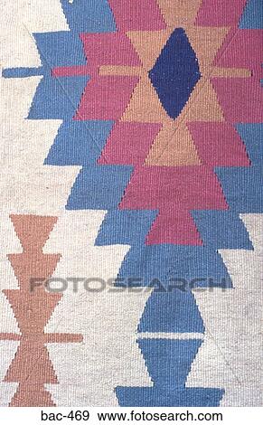 South American Geometric Textile Design View Large Photo Image Stock Photo - South American Geometric Textile Design. Fotosearch