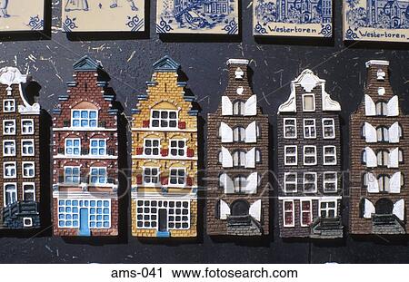 Souvenir Model Houses Amsterdam Holland View Large Photo Image Stock Image - Souvenir Model Houses Amsterdam Holland. Fotosearch