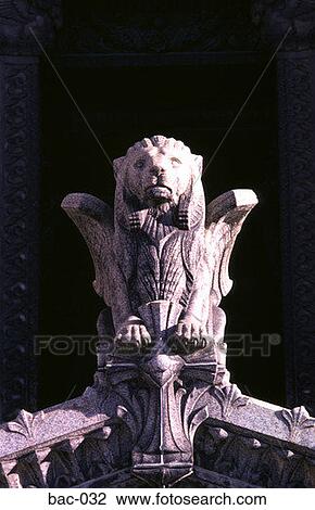 Statue Basilique Lion View Large Photo Image Stock Image - Statue Basilique Lion. Fotosearch