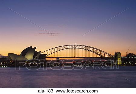 Sydney Harbour Bridge and Opera House Australia View Large Photo Image Stock Image - Sydney Harbour Bridge and Opera House Australia. Fotosearch