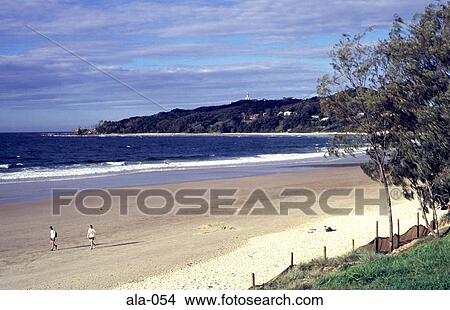 The Beach at Byron Bay Queensland Australia View Large Photo Image Picture - The Beach at Byron Bay Queensland Australia. Fotosearch
