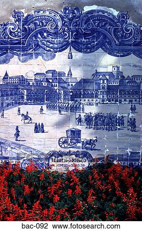 Tiled Wall Lisbon View Large Photo Image Stock Image - Tiled Wall Lisbon. Fotosearch