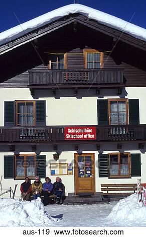 Stock Photo - Traditional Tirolean House Austria. Fotosearch
